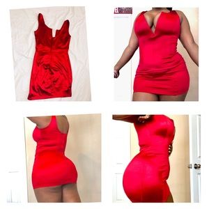 DATE NIGHT VIBRANT RED DRESS